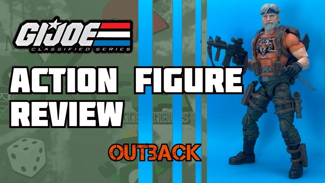 GI Joe Classified Series | Tiger Force Outback | Action Figure Review