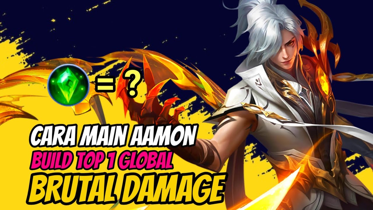 BUILD AAMON TERSAKIT 2025 - BUILD AAMON PALING SAKIT BARU MOBILE LEGENDS