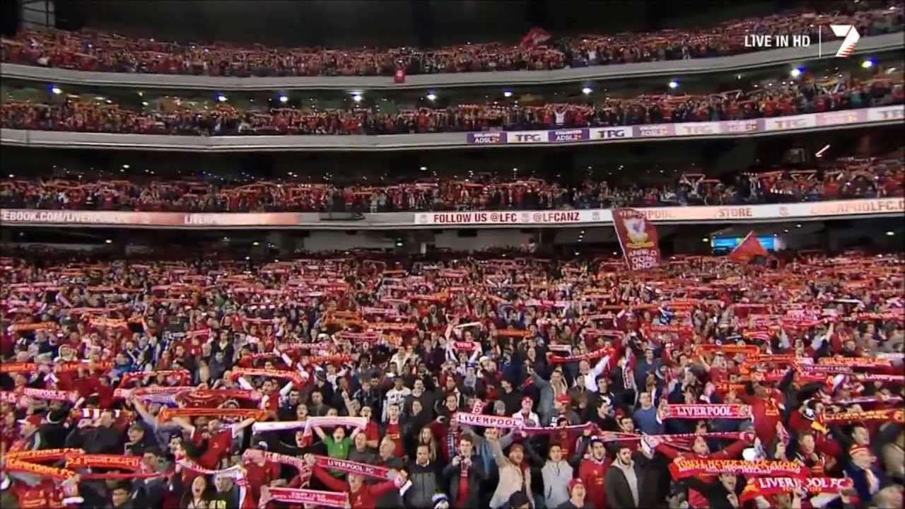 You'll Never Walk Alone - Melbourne Victory v Liverpool 24/7/2013