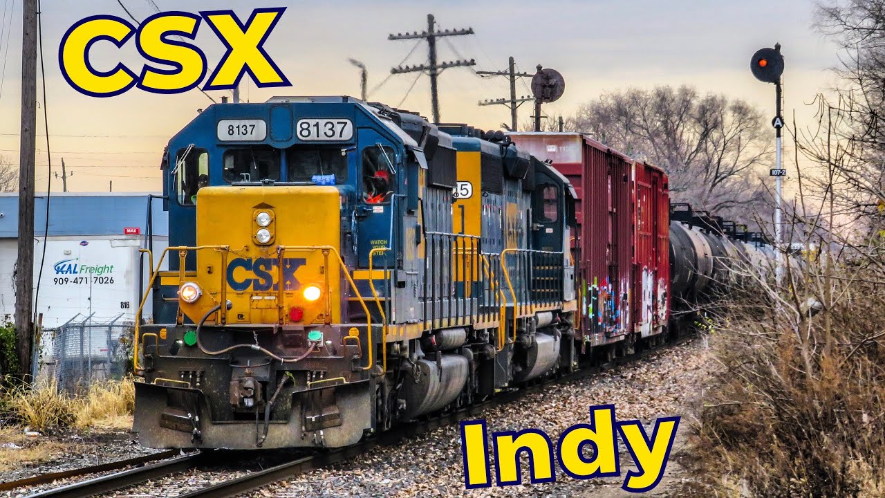 CSX Indianapolis Railfanning: Bridges, Locals, and Old Signals!