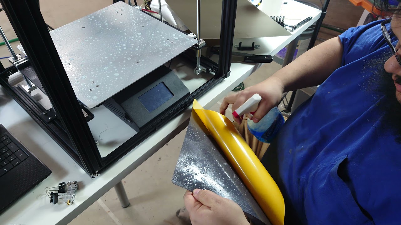 How to apply a Magnetic PEI Build Surface to an Ender 5 Plus