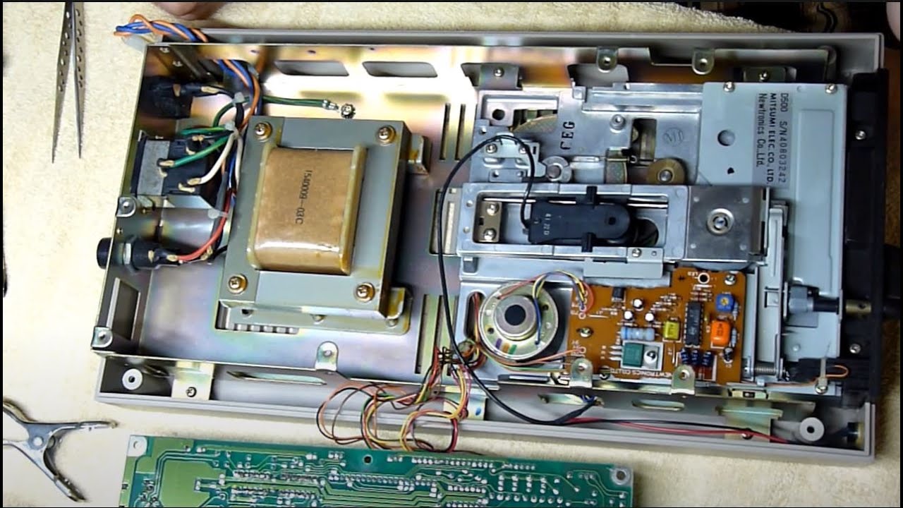 Repair Commodore 1541 RW head.