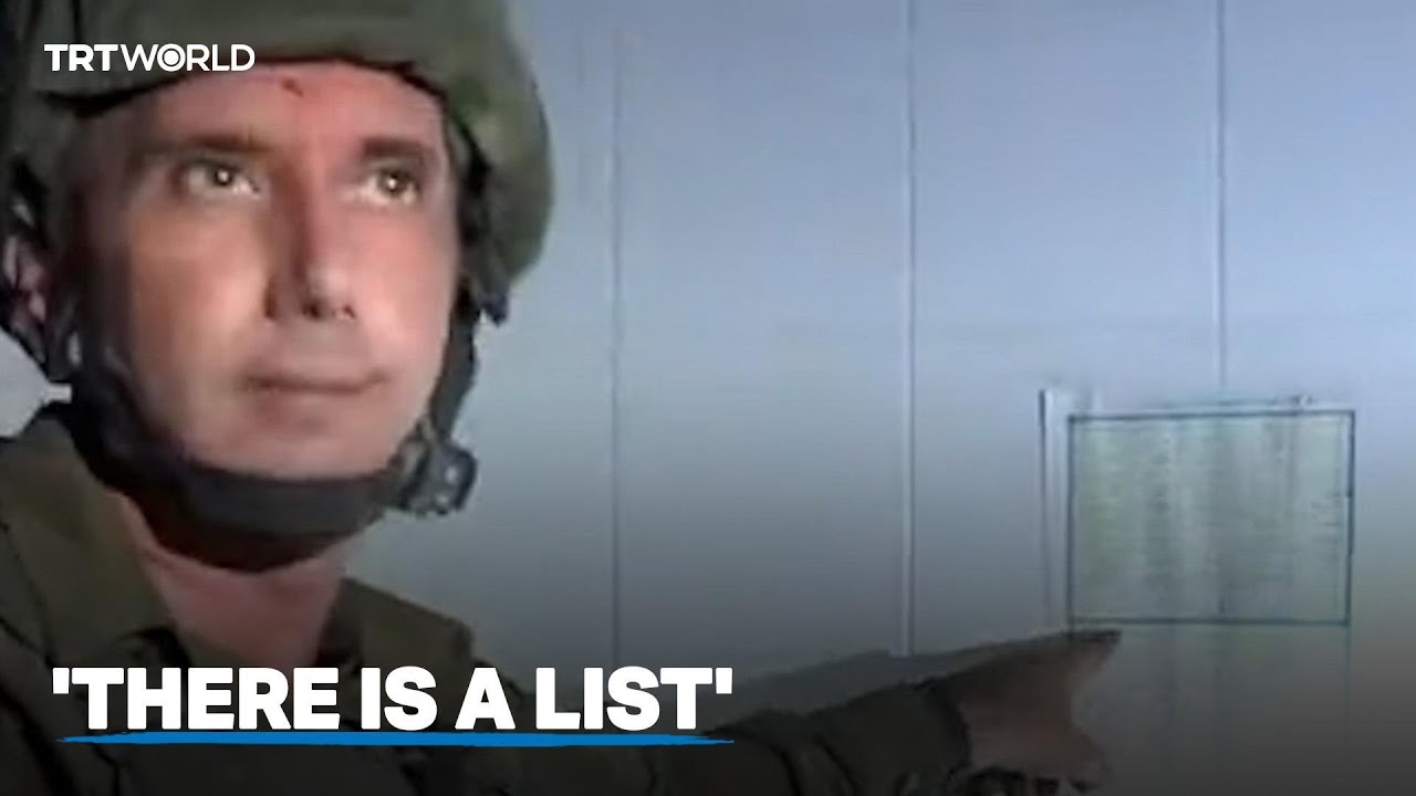 Israeli soldier claims Arabic calendar is Hamas 'guardian list'