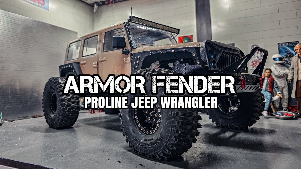 Jeep Wrangler - Armor Fenders | RC Crawler