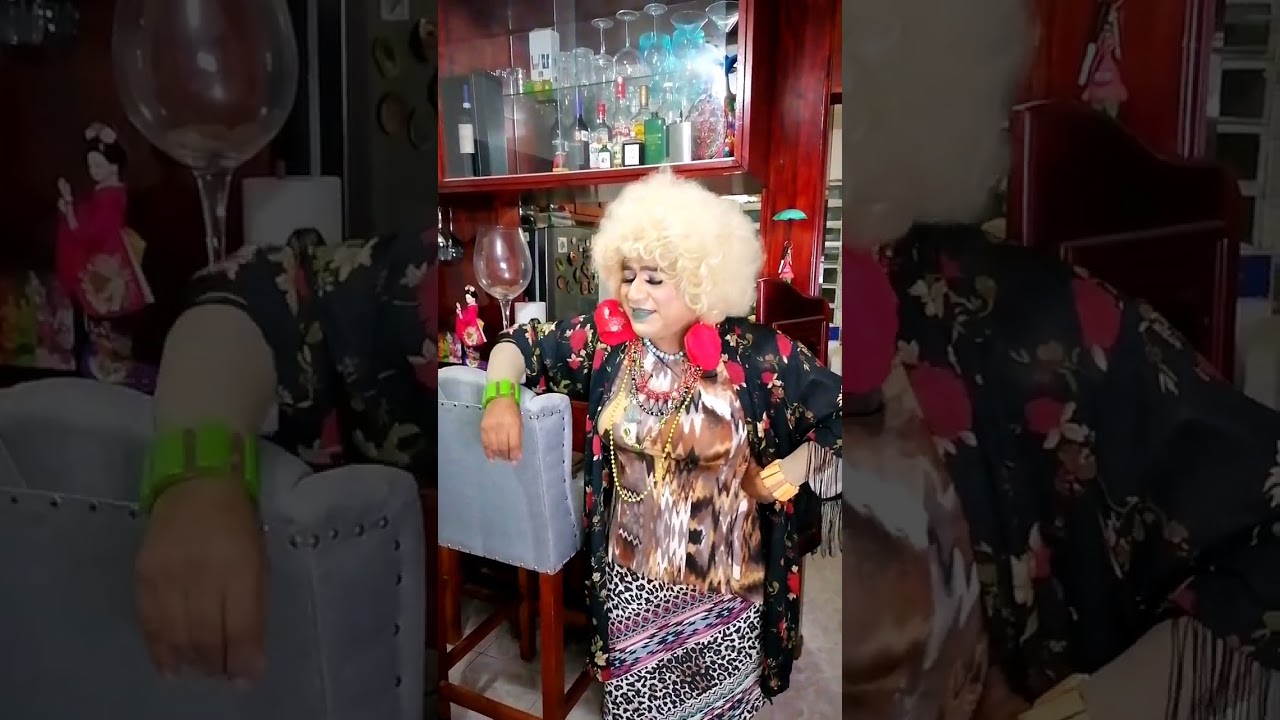 cuando andas muy creativa.
