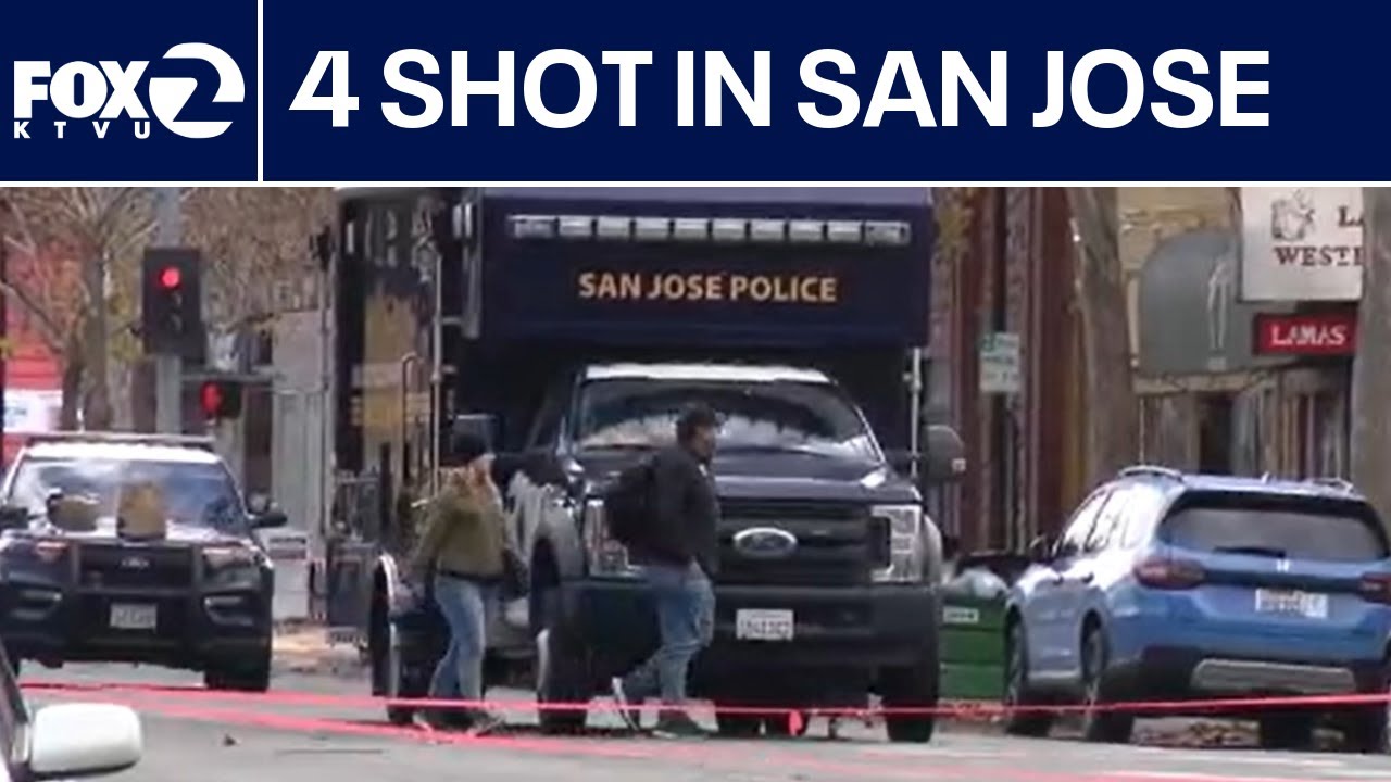 4 people shot at San Jose business day after Christmas: police