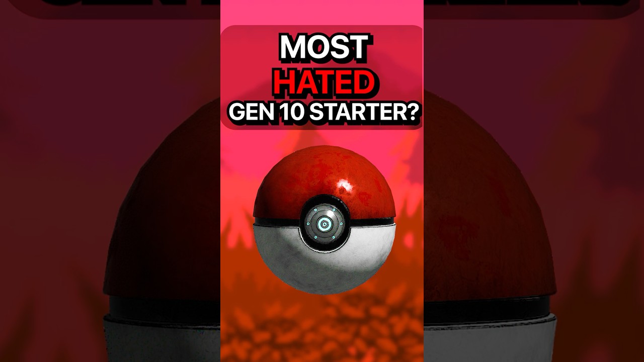 Who&rsquo;s the MOST HATED Gen 10 Starter? #pokemon #shorts
