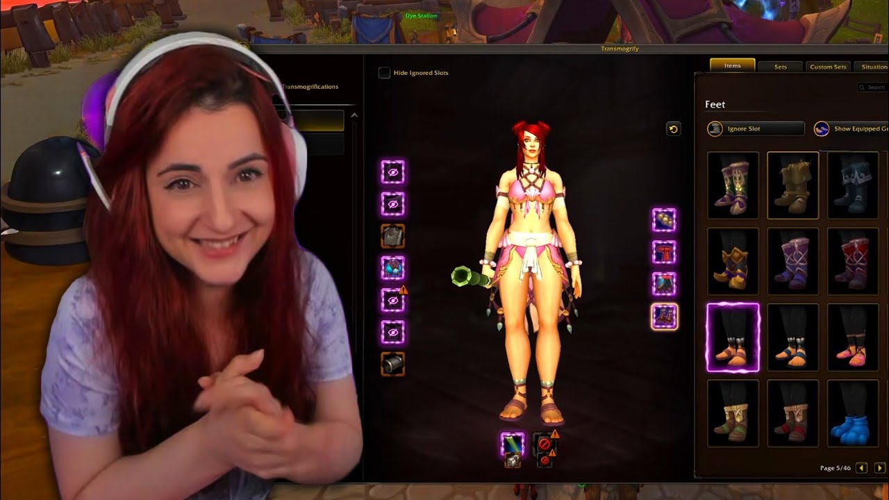 This WoW Transmog Changes AUTOMATICALLY When You Swim!