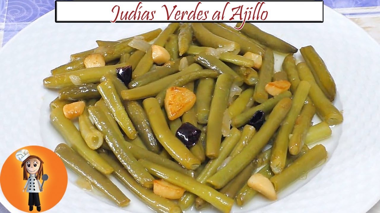 Judías Verdes al Ajillo | Receta de Cocina en Familia