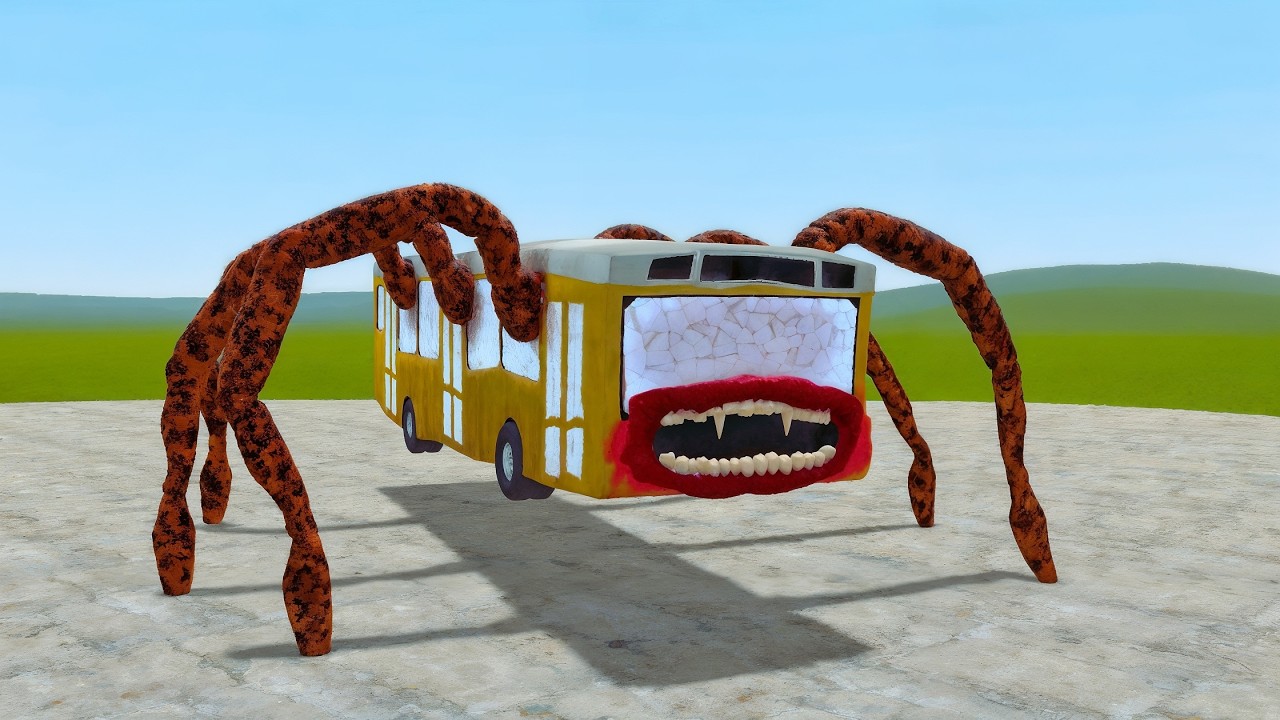 어몽어스 Kereta Api Giant Cursed Thomas, Choo Choo Thomas Train In Garry's Mod!