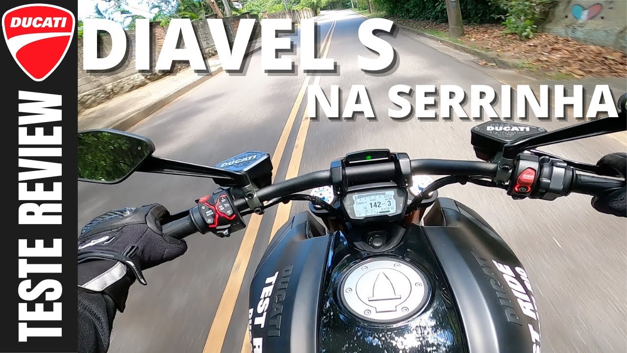 ✅ [TESTE COMPLETO] - ACELERAMOS A DUCATI DIAVEL 1260S - TESTE REVIEW
