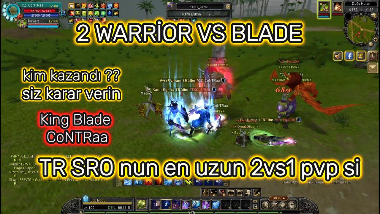 TR SRO NEMRUT THİEF vs HUNTER KARŞILAŞMASI #silkroadonline #silkroadonlinetürkiye #AltinYoluEfendisi