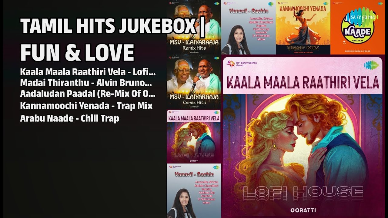 Tamil Hits: Fun, Love & Memories | Naveen Songs | Kaala Maala Raathiri Vela  Lofi House