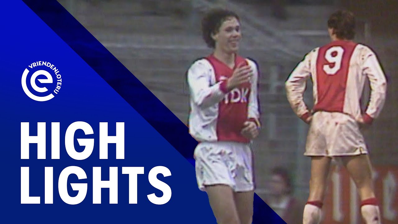 6 GOALS MARCO VAN BASTEN in 9-0 WIN!! 🥵 | Ajax - Sparta (08-12-1985) | Highlights