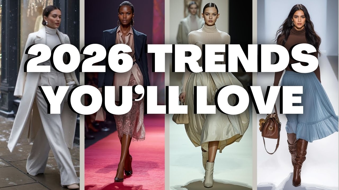 The HOTTEST🔥2026 FASHION TRENDS YOU Should Be Wearing Already!