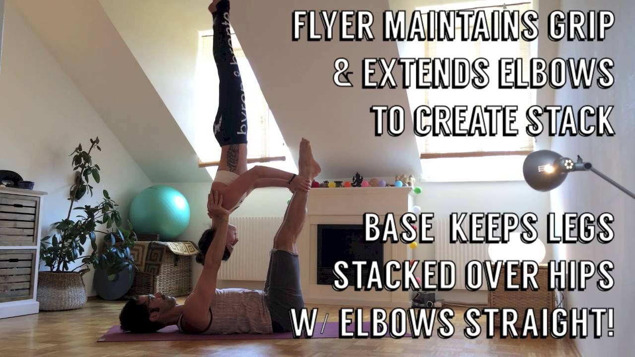 AcroYoga Basics: Inversions (Thighstand, Shoulderstand, & Star)