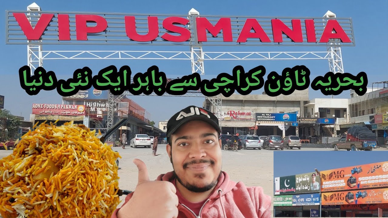 A New Experience Outside Bahria Town Karachi | Exploring Usmania Area | New updates Guide 