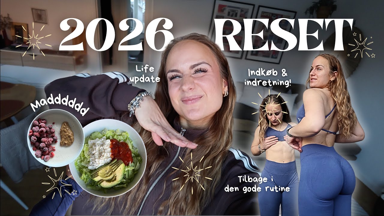 Tilbage i de gode vaner, mad inspiration, indkøb, nyt i min lejlighed, life update (VLOG)