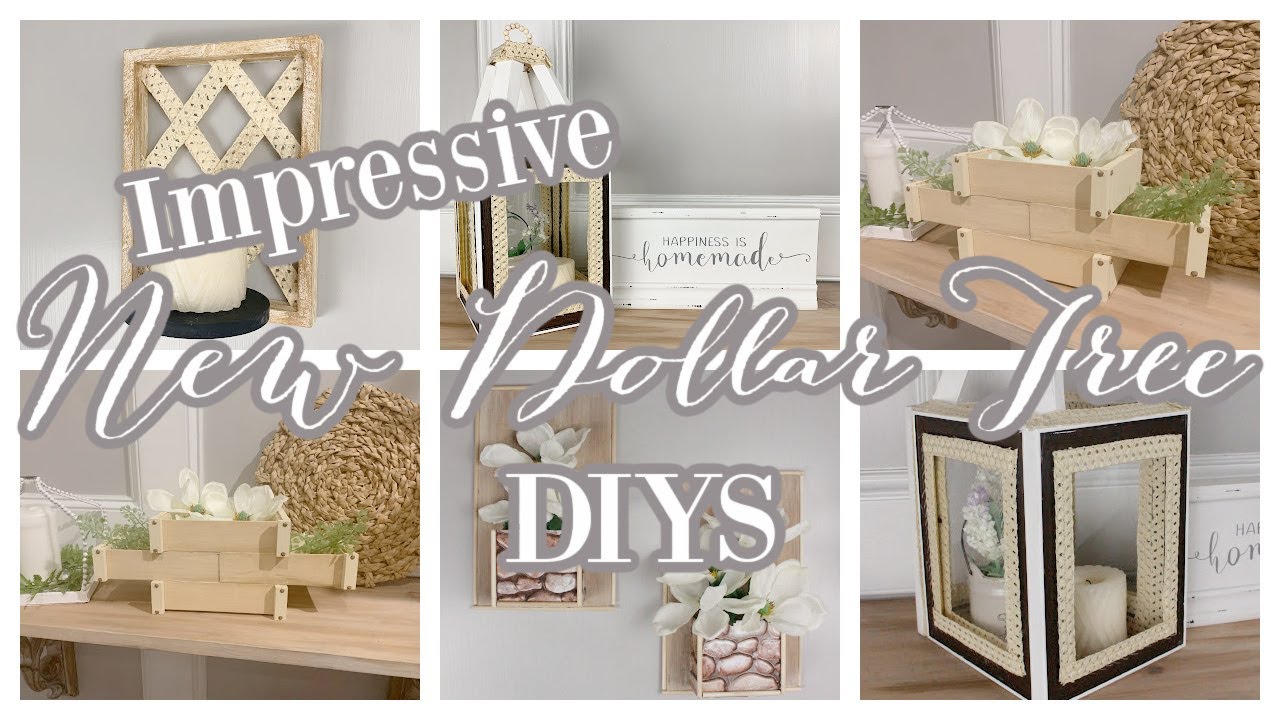 IMPRESSIVE DOLLAR TREE DIYS | HIGH END DOLLAR TREE DIYS