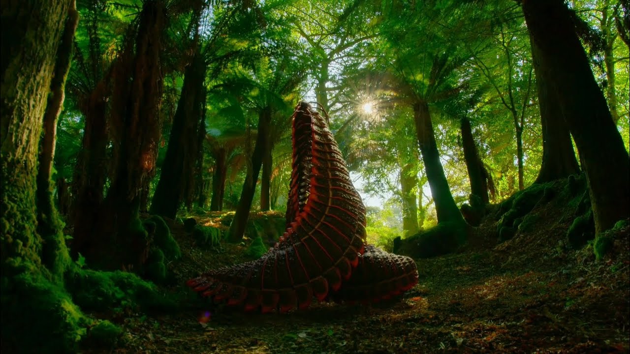 Life On Our Planet [2023] - Male Arthropleura Screen Time