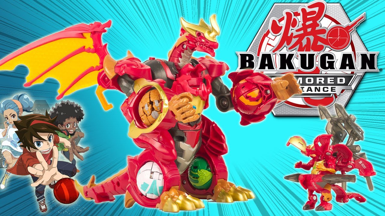 DRAGONOID INFINITY un BAKUGAN géant ARMORED ALLIANCE lanceur de Bakugan juste incroyable !