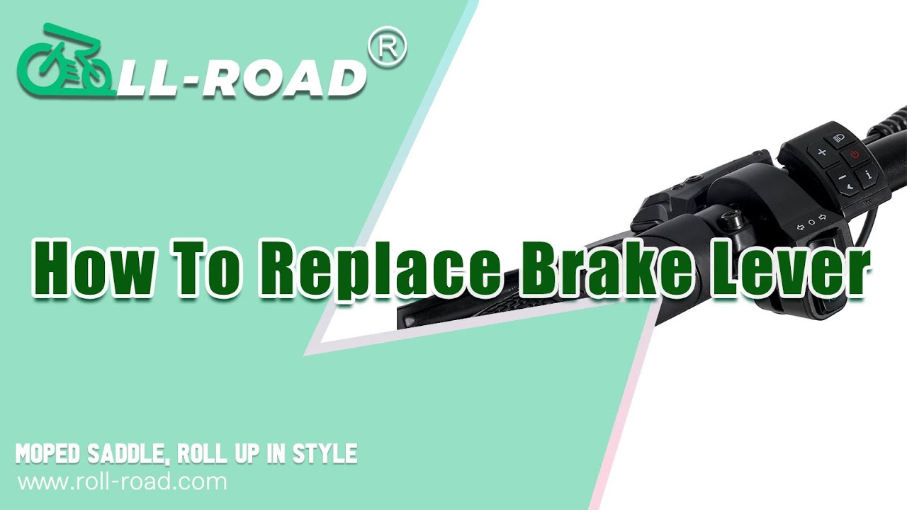 How to replace ebike brake lever?