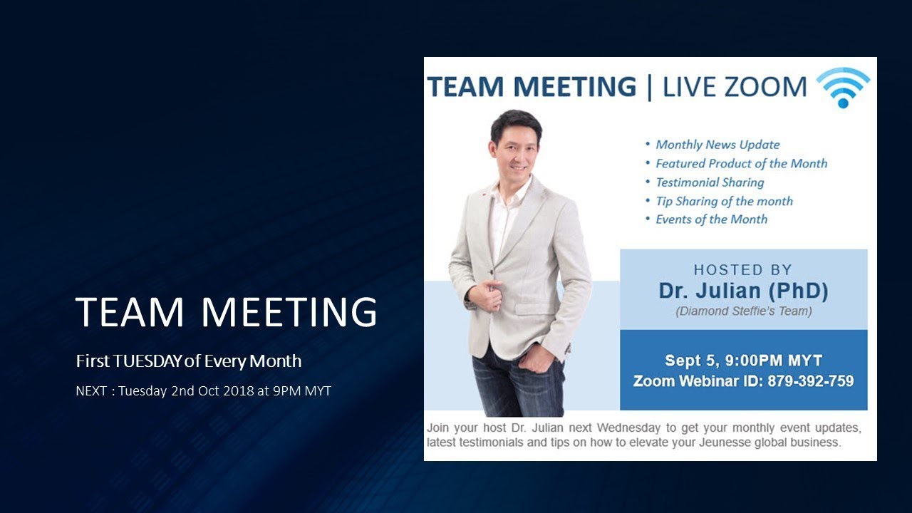 Jeunesse Team Steffie - Sep 2018 Team Meeting Webinar