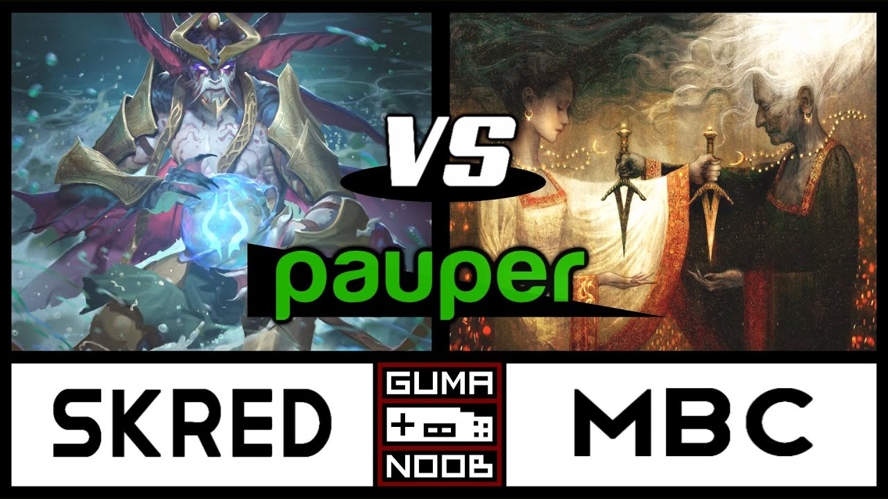 SKRED FAERIES vs MONO BLACK CONTROL (Pauper Fisico)  - feat. UMotivo