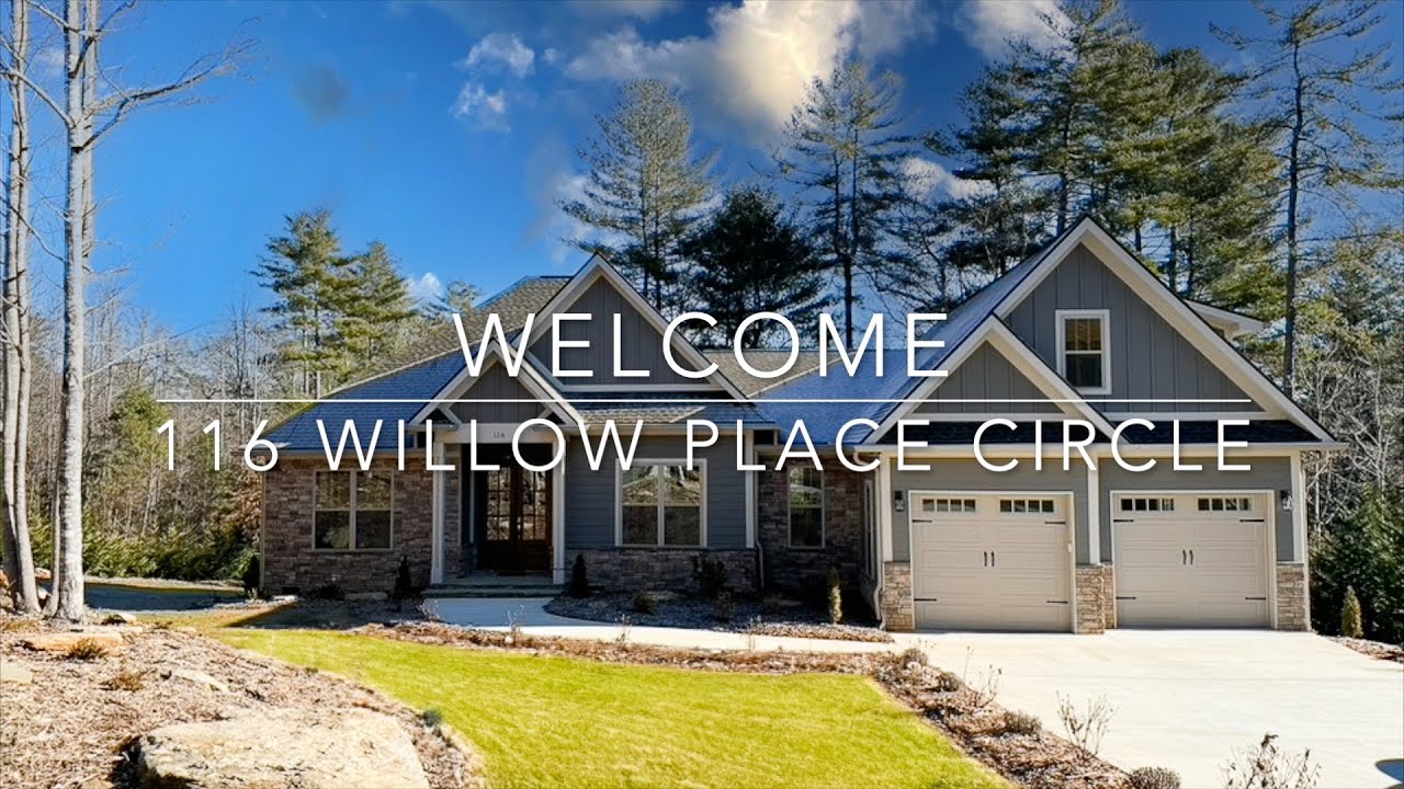 INSIDE New Luxury Custom Home Tour in Hendersonville North Carolina near Asheville