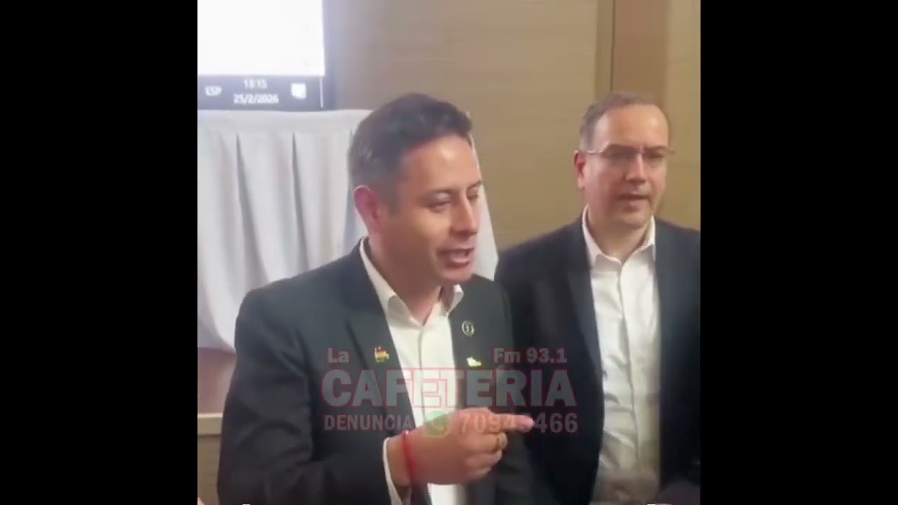 QUIÉN TIENE LA RAZON? DISCUSIÓN ENTRE VICEPRESIDENTE EDMAN LARA CON PRESIDENTE DE YPFB Y MINISTRO…
