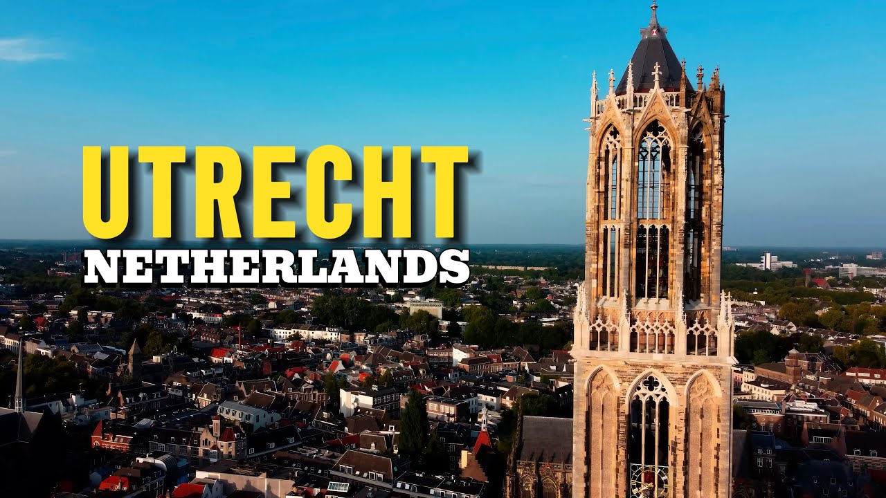 Utrecht Drone Movie 4K Netherlands 🇳🇱 Perfect Combination of Old and Modern 