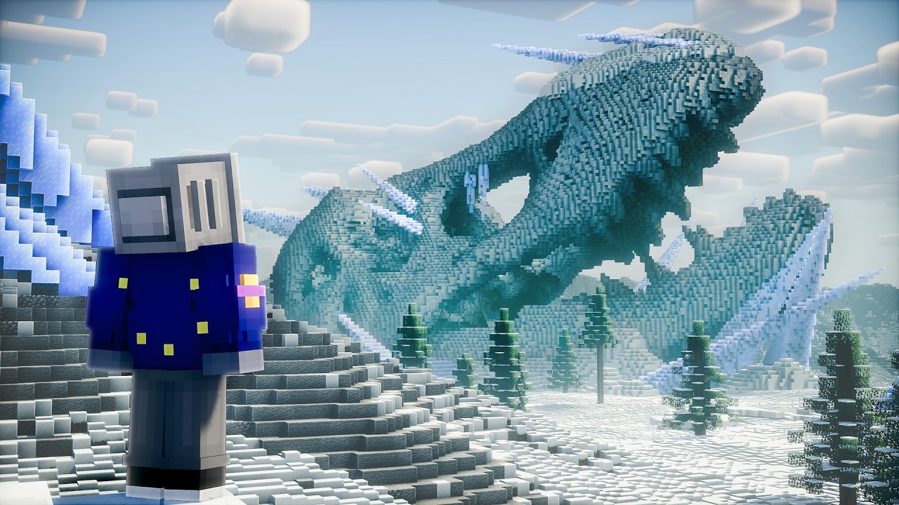 I Survived a Winter Apocalypse in Hardcore Minecraft