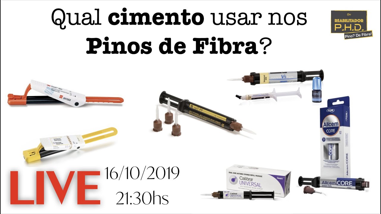 Cimentos para pinos de fibra: tutorial completo