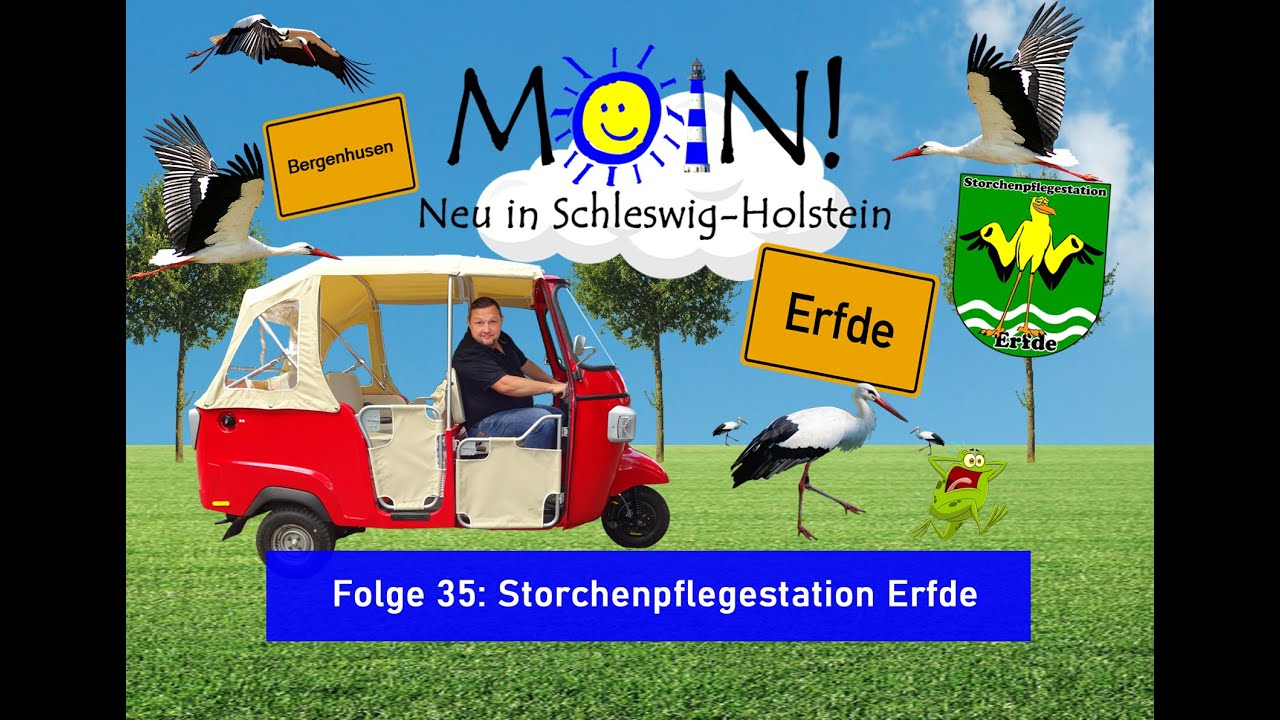 Die Storchenpflegestation in Erfde (Folge 35) MOIN! Neu in Schleswig-Holstein