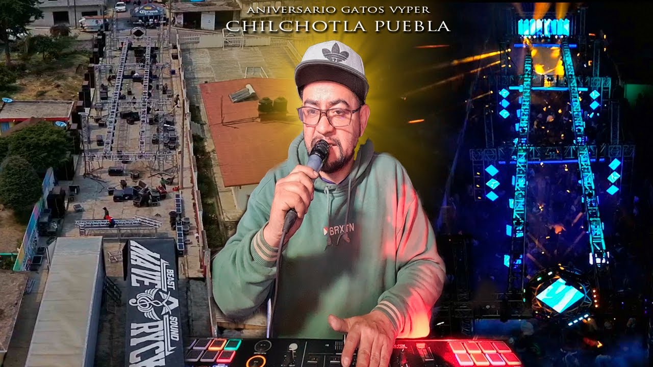 ASI SE PRESENTO LA BESTIA DE ACAMBAY SONIDO MAVERICK ((POR QUE TE VAS)) CHILCHOTLA PUEBLA 2025