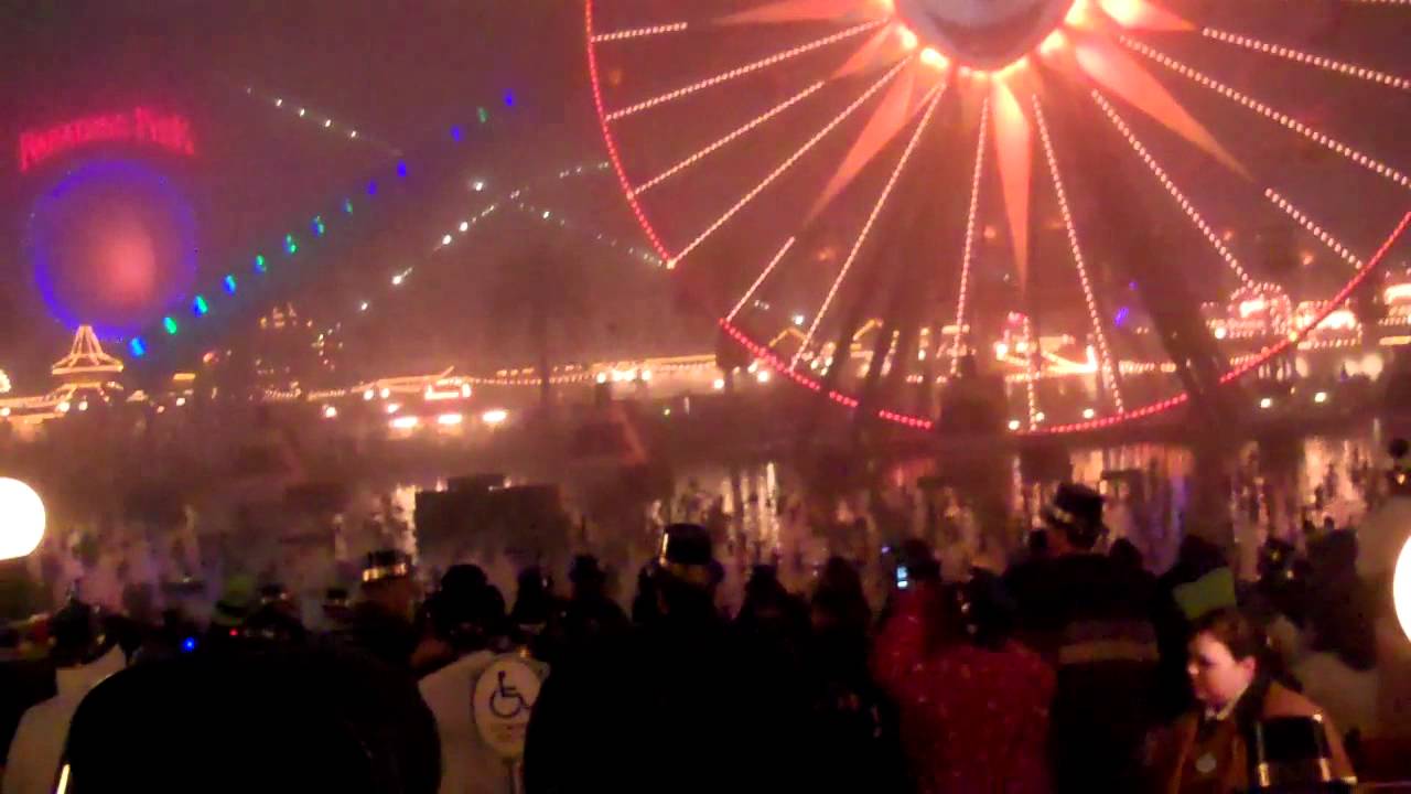 New Year's Eve 2012 at Disneyland & California Adventure