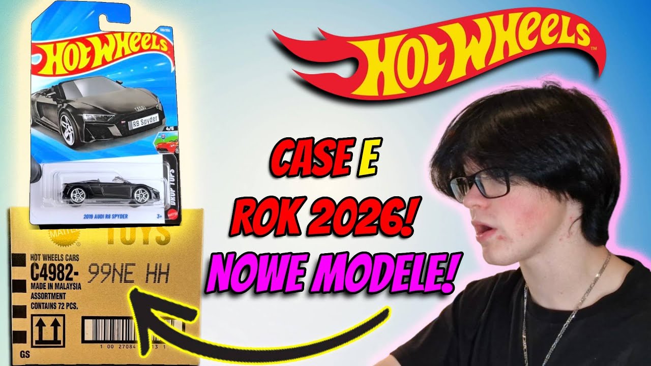 CO ZA PIĘKNY MODEL! | HOT WHEELS CASE E 2026 REAKCJA! 🛞🔥