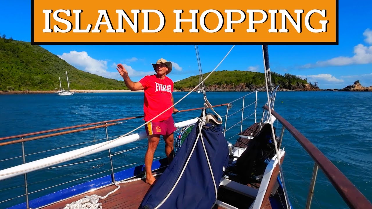 Island Hopping on the Capricorn Coast Queensland, rope ladder making & lots of sailing info EP:13 S2