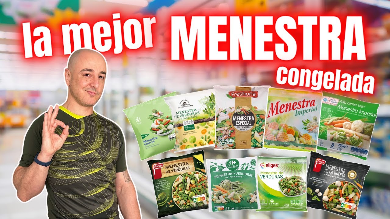 🥕LA MEJOR MENESTRA CONGELADA DEL SUPERMERCADO