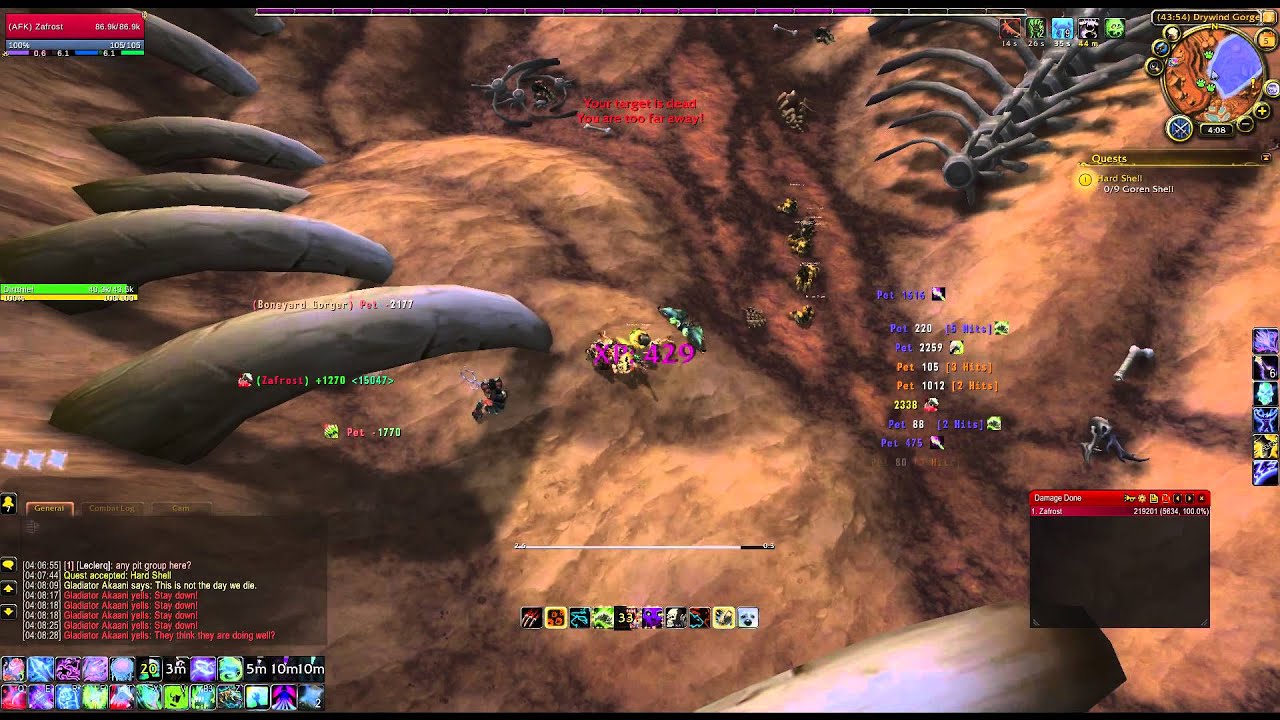 Hard Shell WoW In the Land of Giants