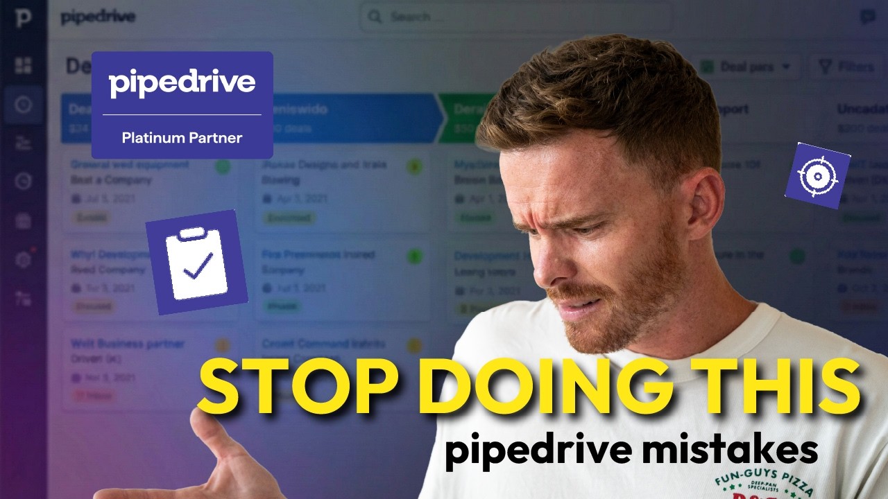 Распространённые ошибки при работе с Pipedrive (и как их избежать)