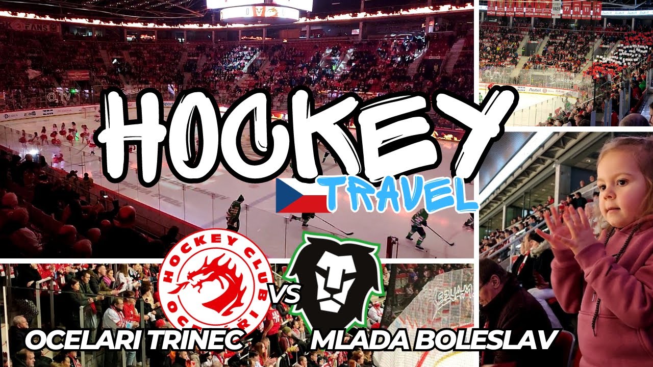HT#2 | MISTRZ CZECH W HOKEJU NA LODZIE Z ATMOSFERĄ JAK NA NHL ! OCELARI TRINEC - MLADA BOLESLAV VLOG