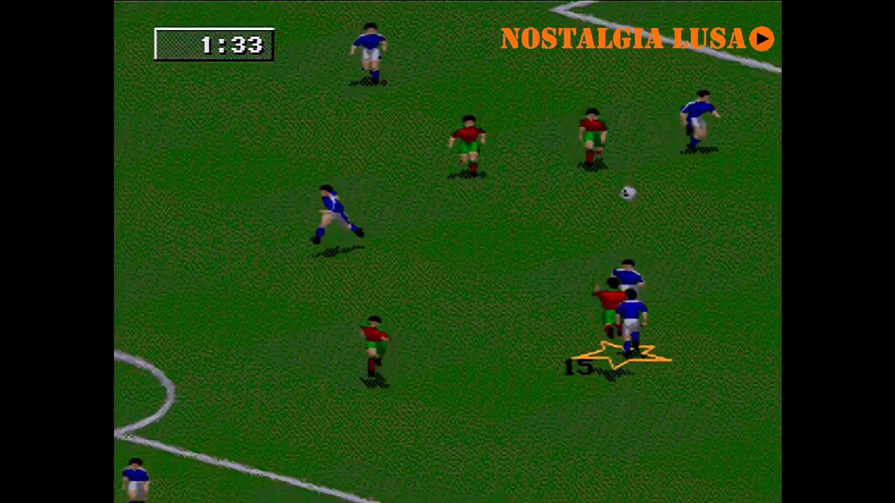 FIFA Soccer 96 Mega Drive (1995) gameplay