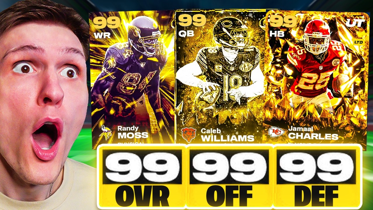 World's First ALL GOLD 99 Overall God Squad!