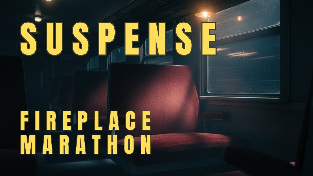Fireplace Marathon - Suspense  | Classic Old Time Radio For Sleep
