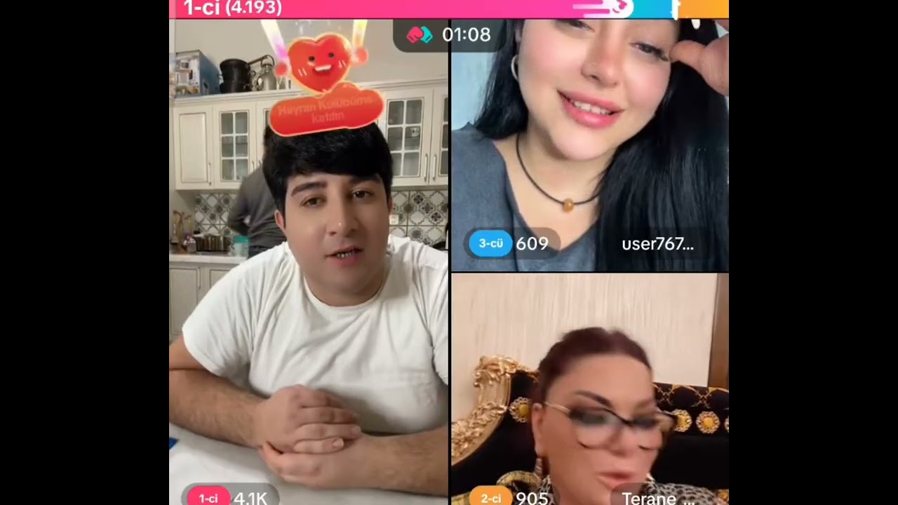 Baboş Təranə Qumral və qızıyla pk edir😃