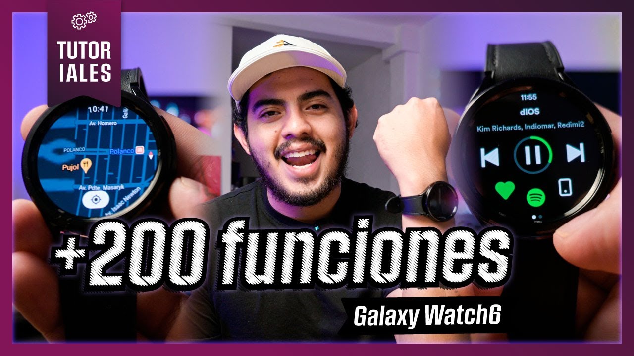 TODO LO QUE PUEDES HACER CON UN GALAXY WATCH