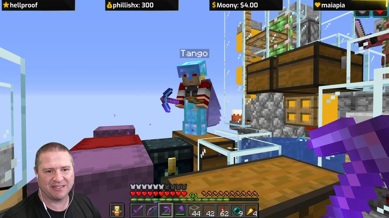 7/31/2020 - Hermitcraft 7 Action w/ Tango! | Finishing the Hero of the Village Farm! (Stream Replay)