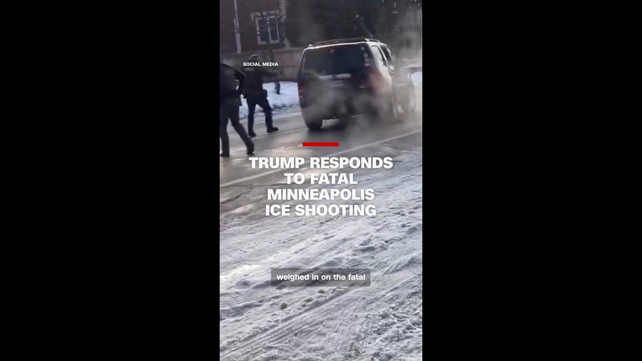 Trump&nbsp;responds&nbsp;to&nbsp;fatal&nbsp;Minneapolis ICE shooting