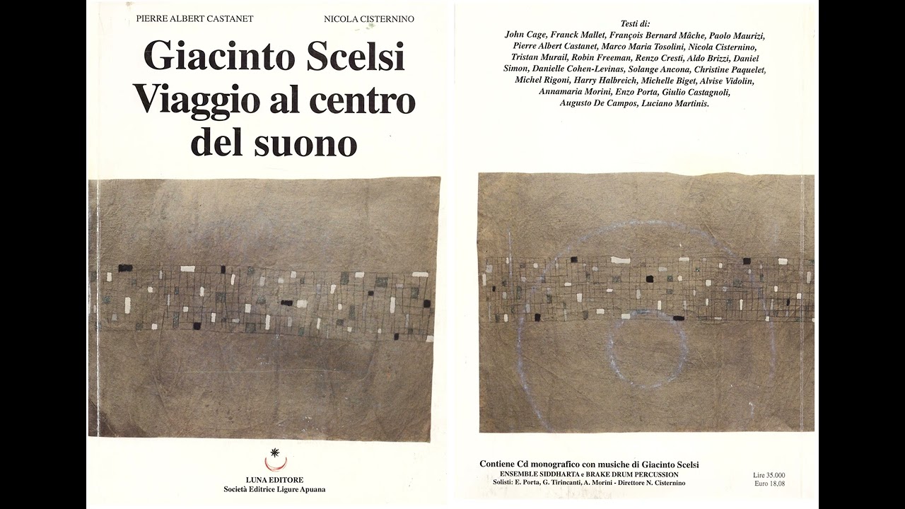ENZO PORTA violino - GIACINTO SCELSI XNOYBIS I, II, III  (1964) per violino solo
